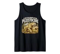 Ho Lasciato Il Mio Cuore nel Pleistocene Smilodon Sabertooth Canotta