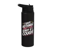 Ho l'asma Scusa se tossisco audace Stainless Steel Insulated Water Bottle