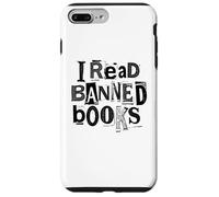 Ho letto libri vietati Biblioteca divertente Bookish Ransom Note Reader Custodia per iPhone 7 Plus/8 Plus