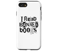 Ho letto libri vietati Biblioteca divertente Bookish Ransom Note Reader Custodia per iPhone SE (2020) / 7/8