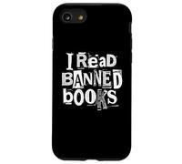 Ho letto libri vietati Biblioteca divertente Bookish Ransom Note Reader Custodia per iPhone SE (2020) / 7/8