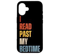 Ho letto oltre il mio amante dei libri di lettura della buonanotte Custodia per iPhone 16
