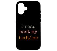 Ho letto oltre il mio amante dei libri di lettura della buonanotte Custodia per iPhone 16
