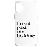 Ho letto oltre il mio amante dei libri di lettura della buonanotte Custodia per iPhone 16 Plus