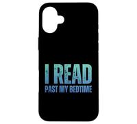 Ho letto oltre il mio amante dei libri di lettura della buonanotte Custodia per iPhone 16 Plus