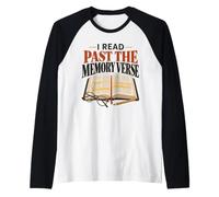 Ho Letto Oltre Il Versetto della Memoria - Studio biblico Maglia con Maniche Raglan