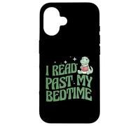 Ho letto oltre la mia buonanotte leggendo gli amanti dei libri dei dinosaur Custodia per iPhone 16