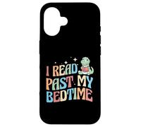 Ho letto oltre la mia buonanotte leggendo gli amanti dei libri dei dinosaur Custodia per iPhone 16