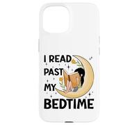 Ho letto oltre l'ora di andare a letto - Book Lovers Reader Reading Bookworm Custodia per iPhone 15
