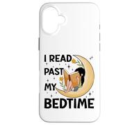 Ho letto oltre l'ora di andare a letto - Book Lovers Reader Reading Bookworm Custodia per iPhone 16 Plus