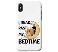 Ho letto oltre l'ora di andare a letto - Book Lovers Reader Reading Bookworm Custodia per iPhone X/XS
