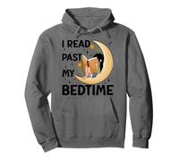Ho letto oltre l'ora di andare a letto - Book Lovers Reader Reading Bookworm Felpa con Cappuccio