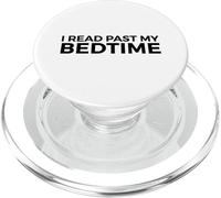 Ho letto oltre l'ora di andare a letto - Lettura divertente PopSockets PopGrip per MagSafe