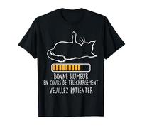 Ho L'umore del Mio Gatto Umorismo Buon umore In Corso Maglietta