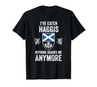 Ho Mangiato Haggis Niente Mi spaventa più Cibo Scozzese Maglietta