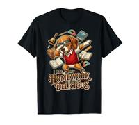 Ho Mangiato i compiti ed Era Delizioso Cane Beagle Dabbing Maglietta