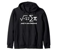 Ho mangiato un po 'di torta ed era deliziosa divertente Pi Day Math Felpa con Cappuccio