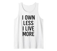 Ho Meno Vivo Uno Stile di Vita più Minimalista Canotta