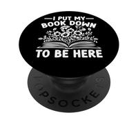 Ho messo giù il mio libro per essere qui PopSockets PopGrip Adesivo