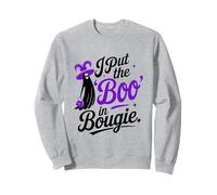 Ho Messo Il Boo in Bougie Halloween Bourgeois Society Ragazze Felpa