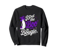 Ho Messo Il Boo in Bougie Halloween Bourgeois Society Ragazze Felpa