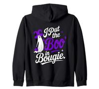 Ho Messo Il Boo in Bougie Halloween Bourgeois Society Ragazze Felpa con Cappuccio