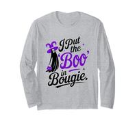 Ho Messo Il Boo in Bougie Halloween Bourgeois Society Ragazze Maglia a Manica