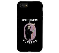Ho messo il divertimento in FUN-ERAL (Dichiarazione umoristica nera e grafica) Custodia per iPhone SE (2020) / 7/8