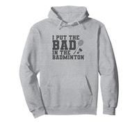 Ho Messo Il Male nello Sport volano da Badminton Felpa con Cappuccio
