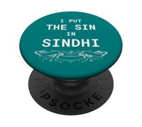 Ho messo il peccato nel sindhi PopSockets PopGrip Adesivo