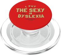 Ho messo il sexy in dislessia - divertente bavaglio PopSockets PopGrip per MagSafe
