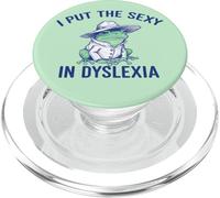 Ho messo il sexy in dislessia divertente rana umorismo PopSockets PopGrip per MagSafe