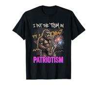 Ho Messo Il tismo nel Patriottismo Bigfoot Saxophone Maglietta