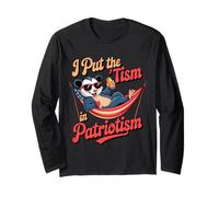 Ho Messo Il tismo nel Patriottismo Opossum in un'amaca Maglia a Manica