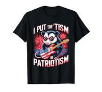 Ho Messo Il tismo nel Patriottismo suonando l'opossum di Chitarra Maglietta