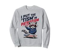 Ho Messo Il tismo nel Procione Patriottismo su Uno Skateboard Felpa