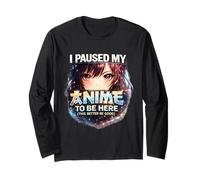 Ho Messo in Pausa Il Mio Anime - Divertente Maglia a Manica