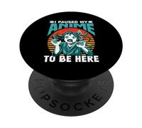 Ho Messo In Pausa Il Mio Anime Per Essere Qui Amante Anime PopSockets PopGrip Adesivo