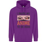 Ho Messo In Pausa Il Mio Anime Per Essere Qui Divertente Felpa