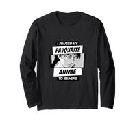 Ho Messo in Pausa Il Mio Anime Preferito per Essere Qui Maglia a Manica