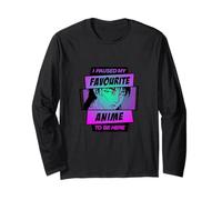 Ho Messo in Pausa Il Mio Anime Preferito per Essere Qui Maglia a Manica