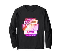 Ho Messo in Pausa Il Mio Anime Preferito per Essere Qui Maglia a Manica