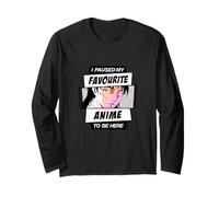 Ho Messo in Pausa Il Mio Anime Preferito per Essere Qui Maglia a Manica