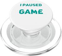 Ho messo in pausa il mio gioco per essere qui Divertente Computer PS PC Gioco online PopSockets PopGrip per MagSafe