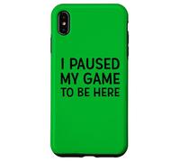 Ho messo in pausa il mio gioco per essere qui divertente Halloween Costume Gamers Custodia per iPhone XS Max