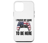 Ho messo in pausa il mio gioco per essere qui Gamer il 4 luglio Custodia per iPhone 12 mini