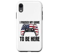 Ho messo in pausa il mio gioco per essere qui Gamer il 4 luglio Custodia per iPhone XR