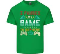 Ho Messo In Pausa Il Mio Gioco Per Essere Qui Maglietta Gaming Per Bambini