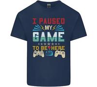 Ho Messo In Pausa Il Mio Gioco Per Essere Qui Maglietta Gaming Per Bambini