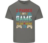 Ho Messo In Pausa Il Mio Gioco Per Essere Qui Maglietta Gaming Per Bambini